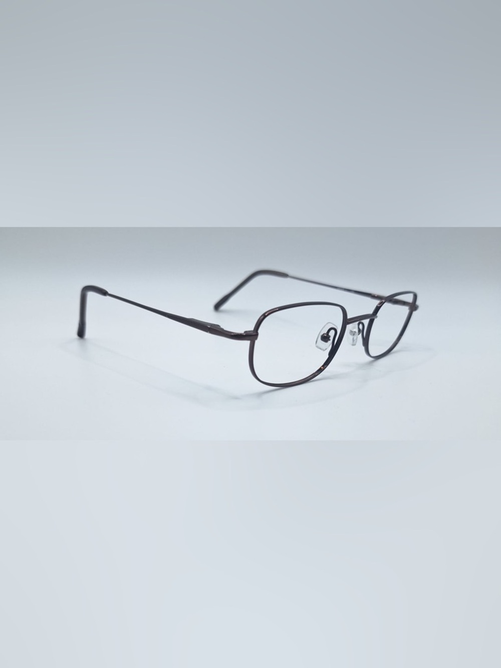 Hikari 1 Brown Oval Metal Sunglasses Frames Only - Picture 1 of 8